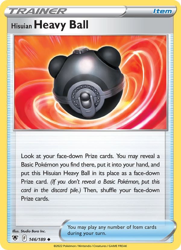 Hisuian Heavy Ball Uncommon (146/189) swsh10