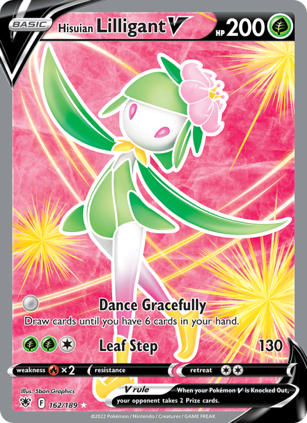 Hisuian Lilligant V Ultra Rare (162/189) swsh10