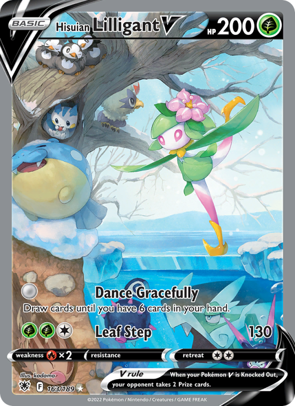 Hisuian Lilligant V Ultra Rare (163/189) swsh10