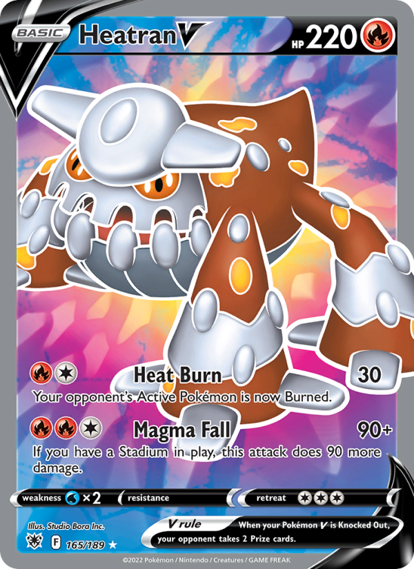 Heatran V Ultra Rare (165/189) swsh10