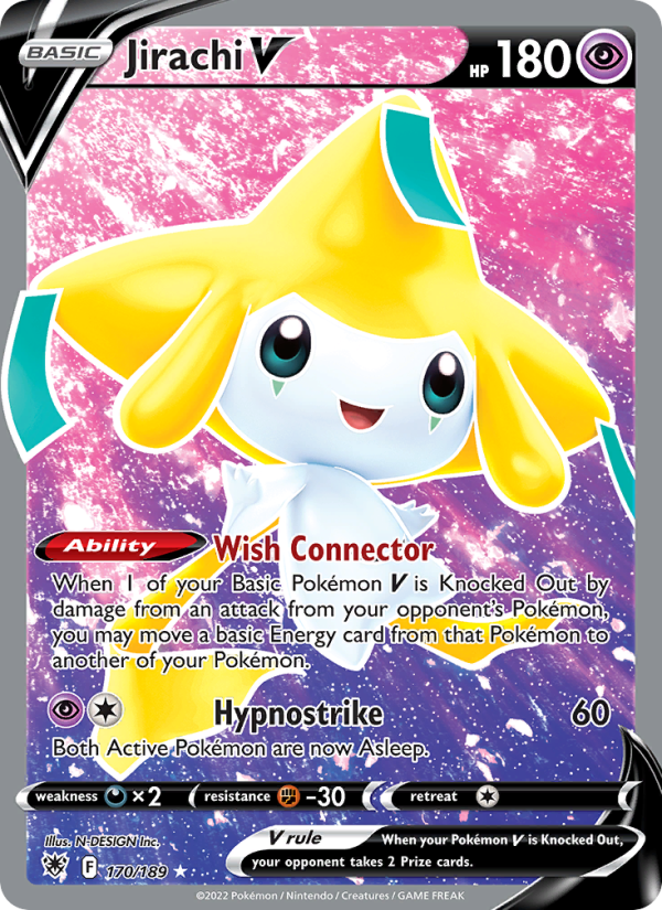 Jirachi V Ultra Rare (170/189) swsh10