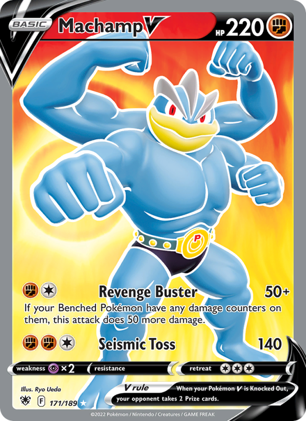 Machamp V Ultra Rare (171/189) swsh10