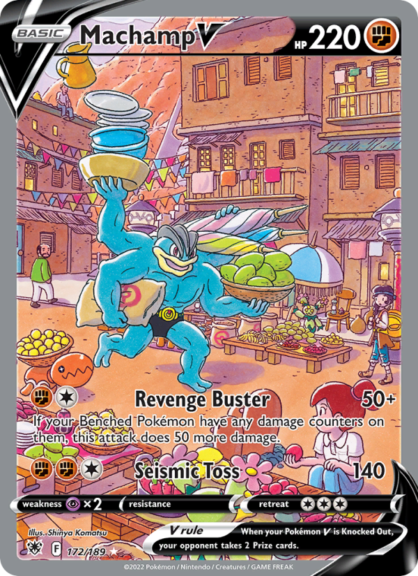 Machamp V Ultra Rare (172/189) swsh10
