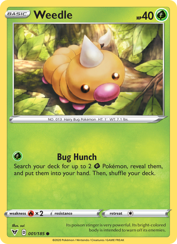 Weedle Common (1/185) swsh4