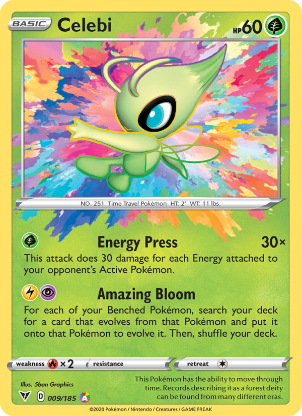 Celebi Amazing Rare (9/185) swsh4