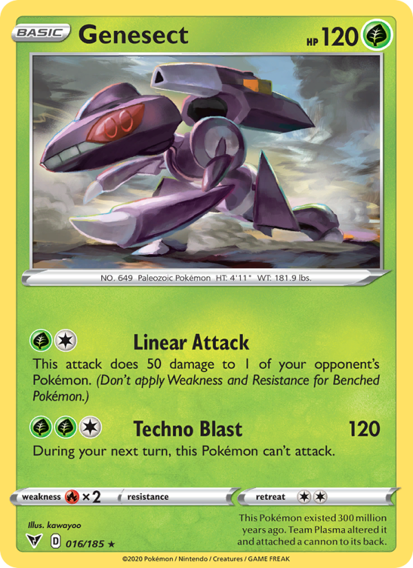 Genesect Holo Rare (16/185) swsh4