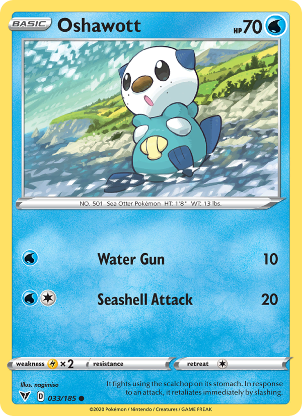 Oshawott Common (33/185) swsh4