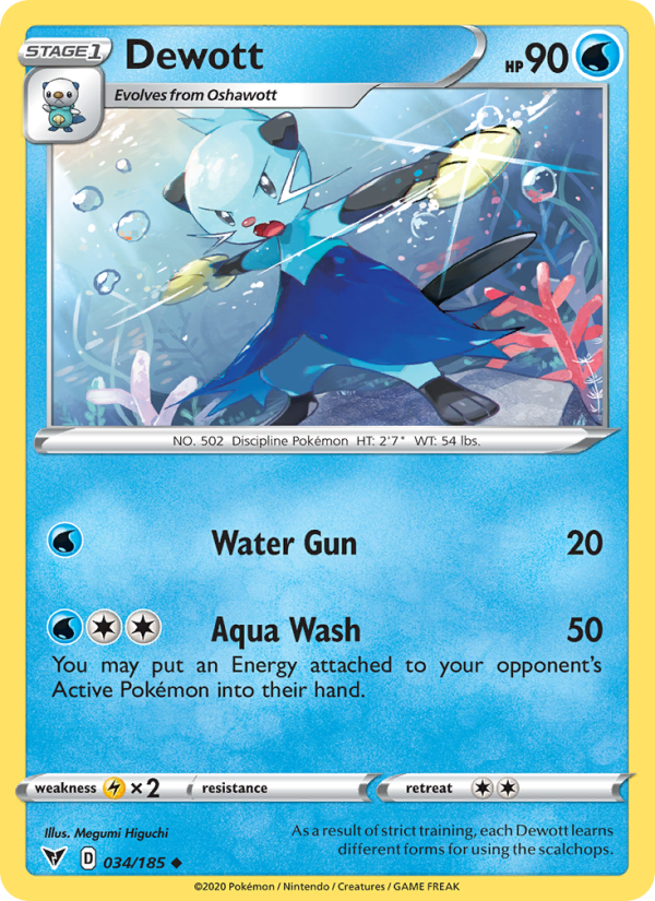 Dewott Uncommon (34/185) swsh4