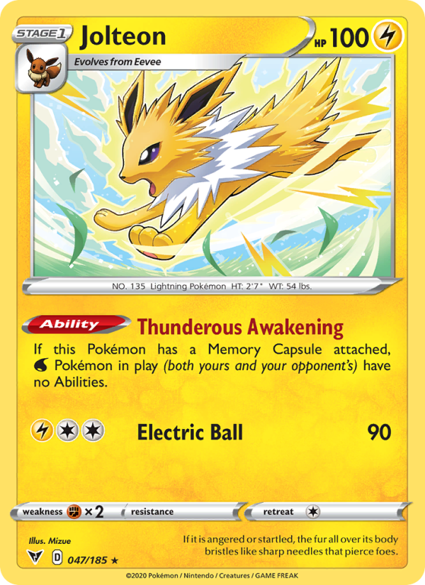 Jolteon Rare (47/185) swsh4