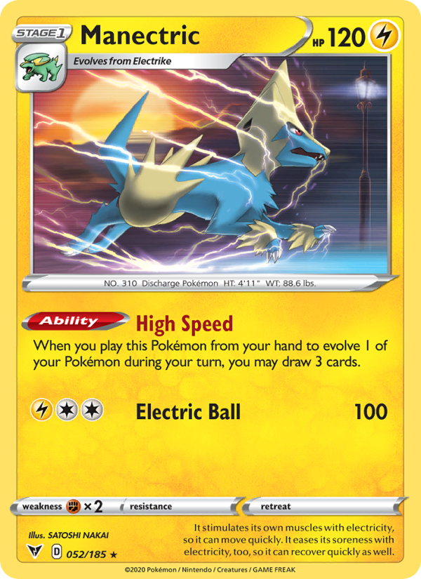 Manectric Rare (52/185) swsh4