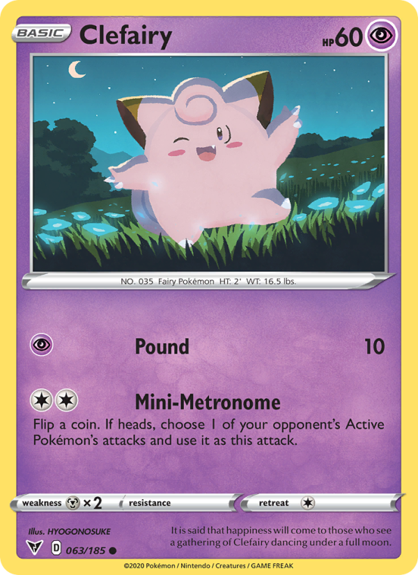 Clefairy Common (63/185) swsh4