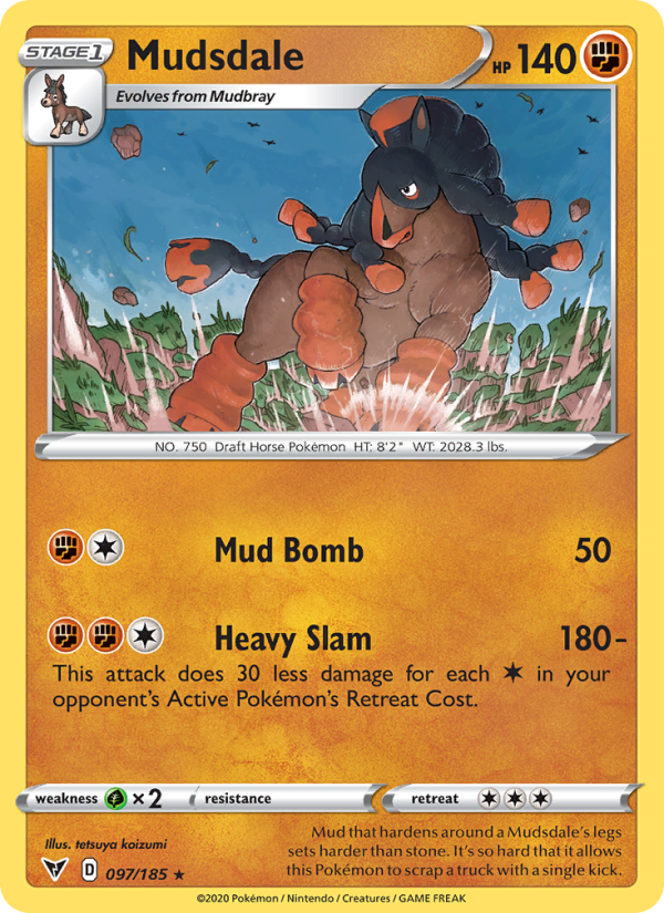 Mudsdale Rare (97/185) swsh4