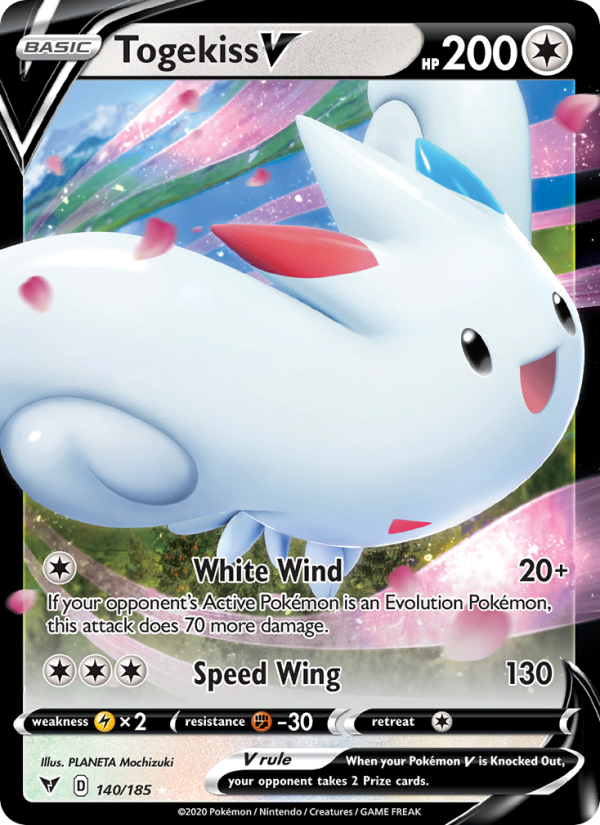 Togekiss V Holo Rare V (140/185) swsh4