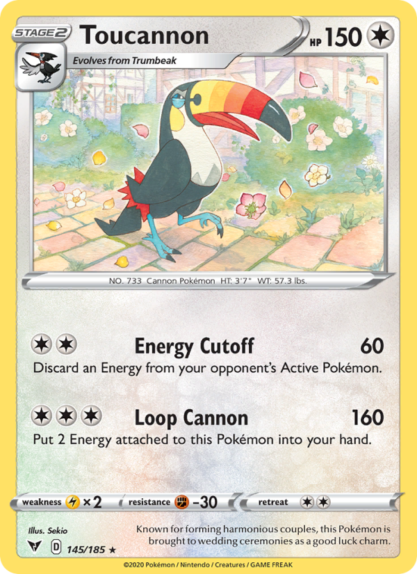 Toucannon Rare (145/185) swsh4