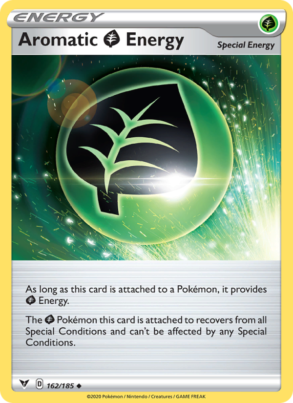 Aromatic Grass Energy Uncommon (162/185) swsh4