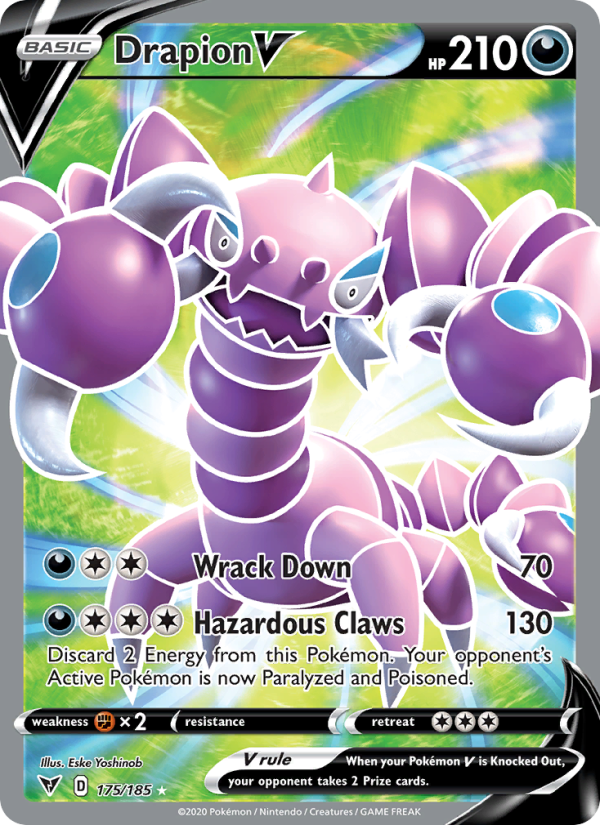 Drapion V Ultra Rare (175/185) swsh4