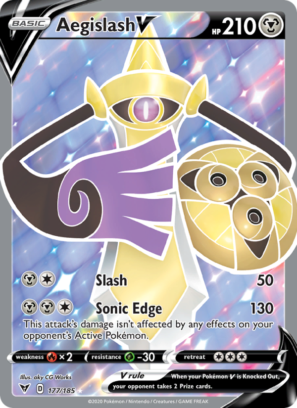 Aegislash V Ultra Rare (177/185) swsh4