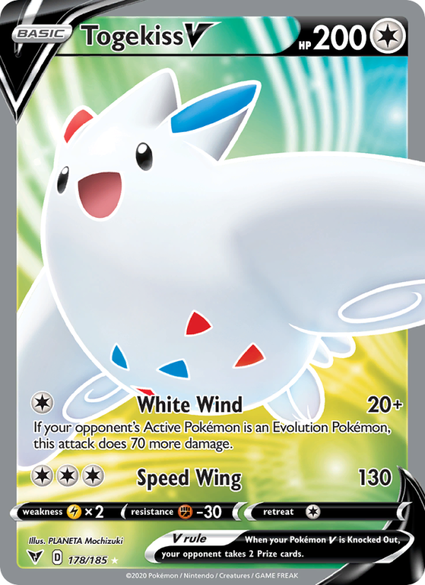 Togekiss V Ultra Rare (178/185) swsh4