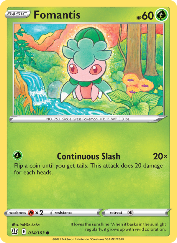 Fomantis Common (14/163) swsh5