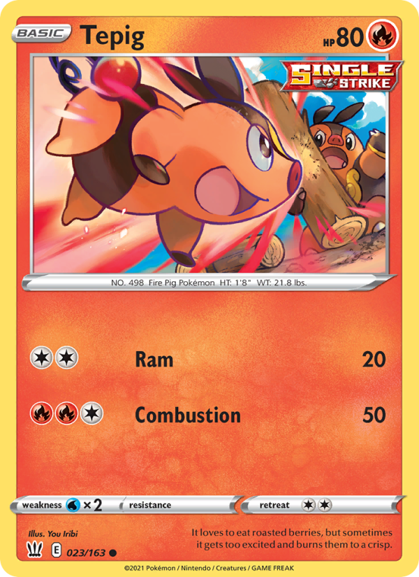 Tepig Common (23/163) swsh5
