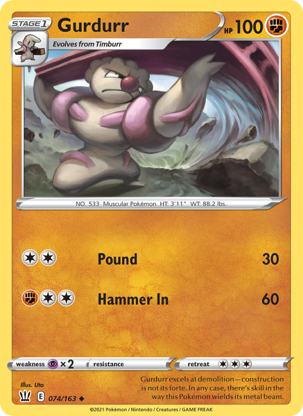 Gurdurr Uncommon (74/163) swsh5