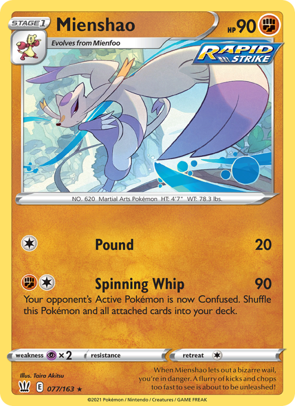 Mienshao Rare (77/163) swsh5