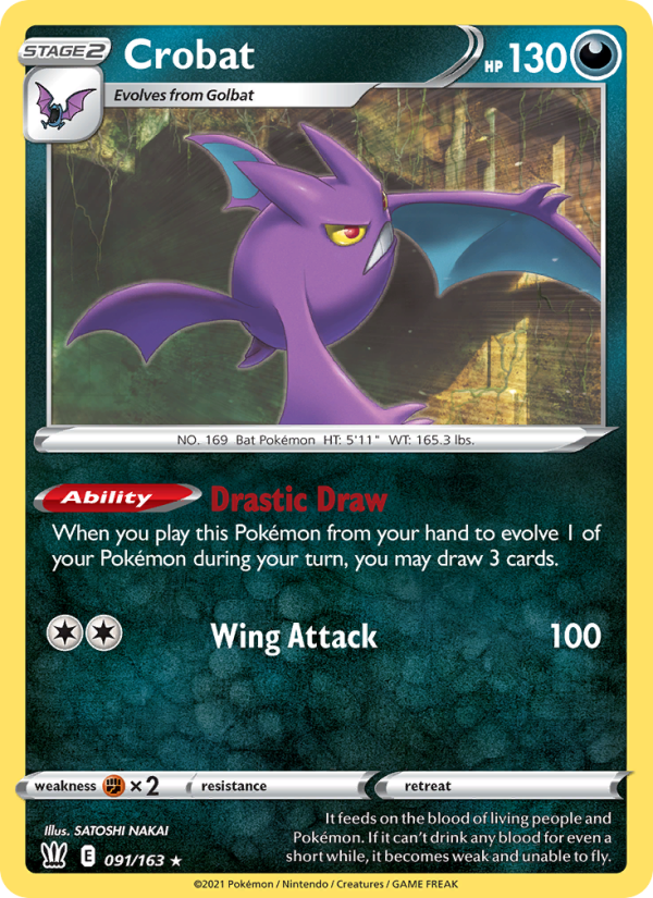 Crobat Holo Rare (91/163) swsh5