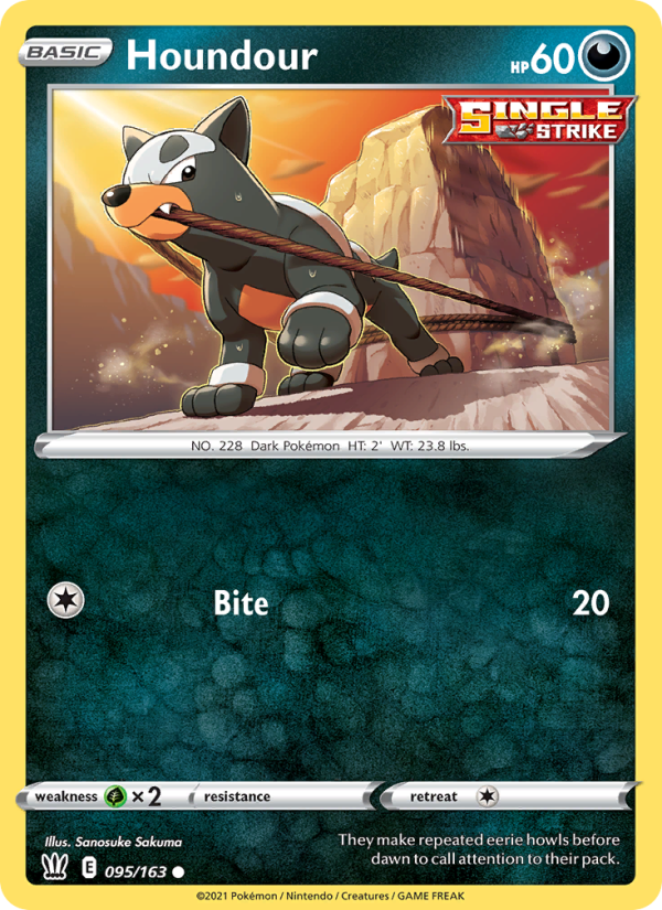 Houndour Common (95/163) swsh5