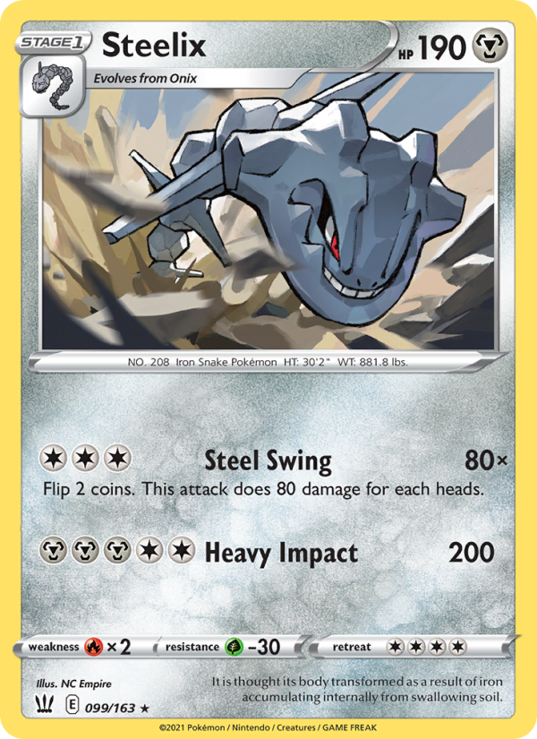 Steelix Holo Rare (99/163) swsh5