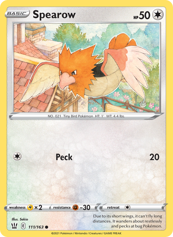 Spearow Common (111/163) swsh5