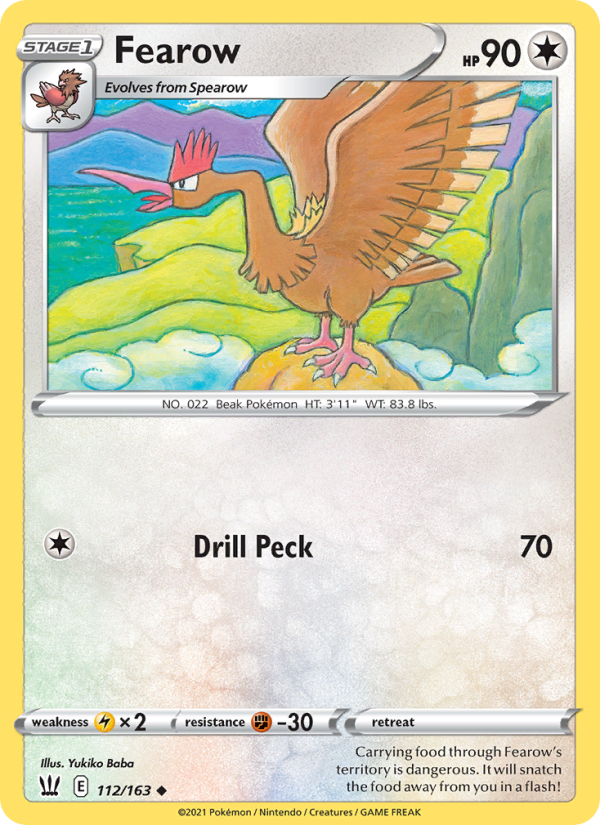 Fearow Uncommon (112/163) swsh5