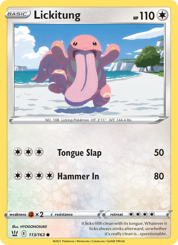 Lickitung Common (113/163) swsh5