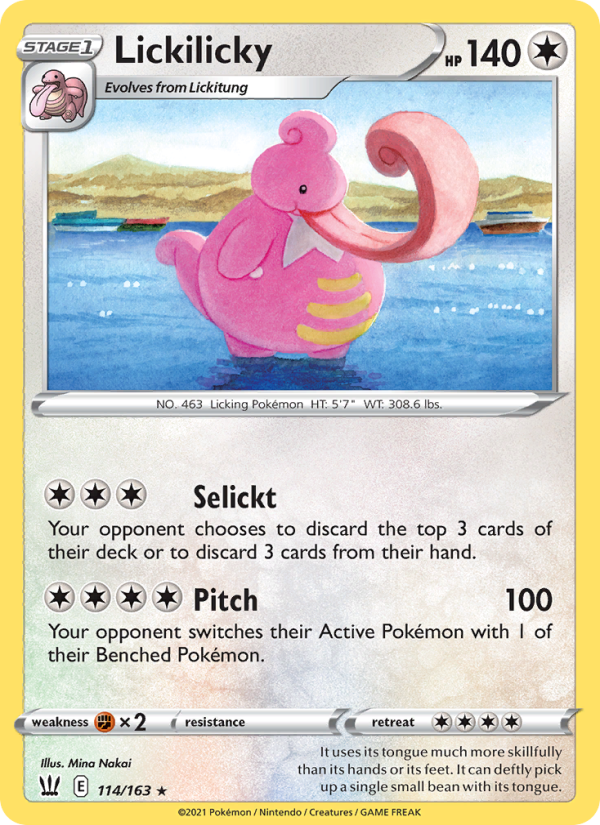Lickilicky Rare (114/163) swsh5