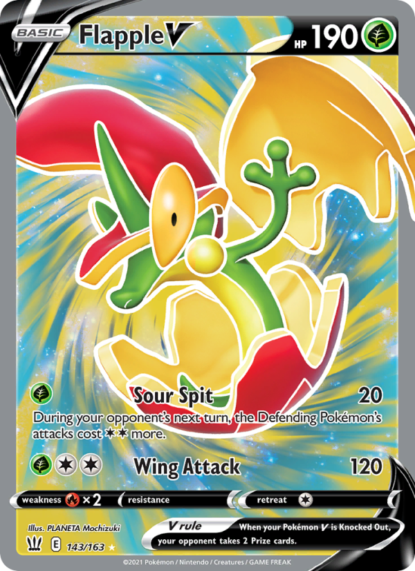 Flapple V Ultra Rare (143/163) swsh5