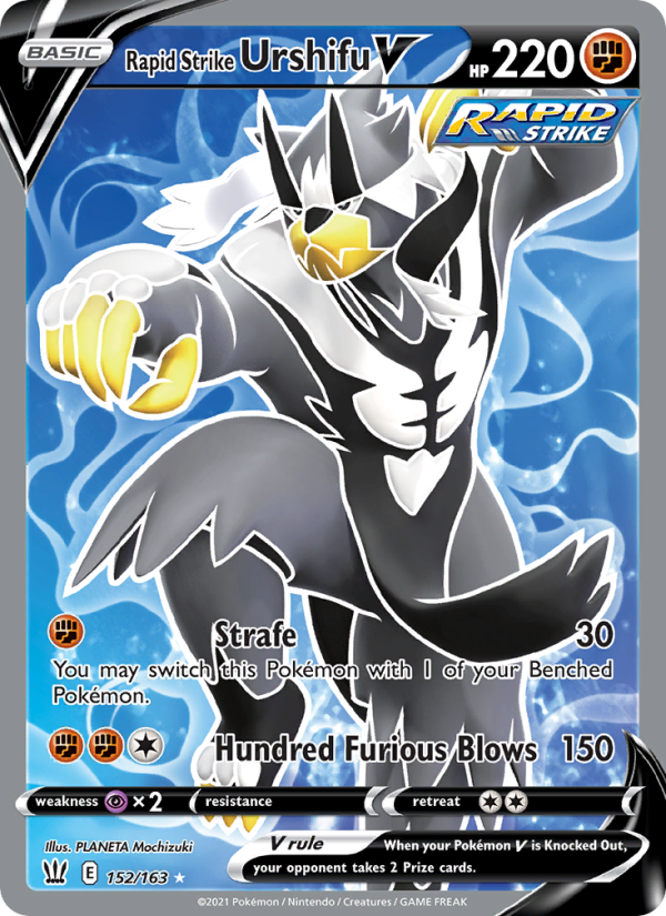 Rapid Strike Urshifu V Ultra Rare (152/163) swsh5