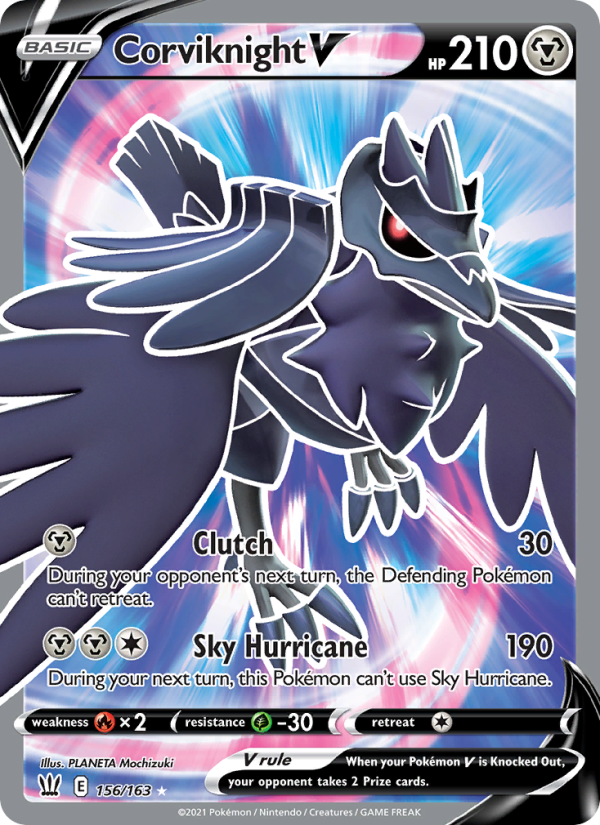 Corviknight V Ultra Rare (156/163) swsh5