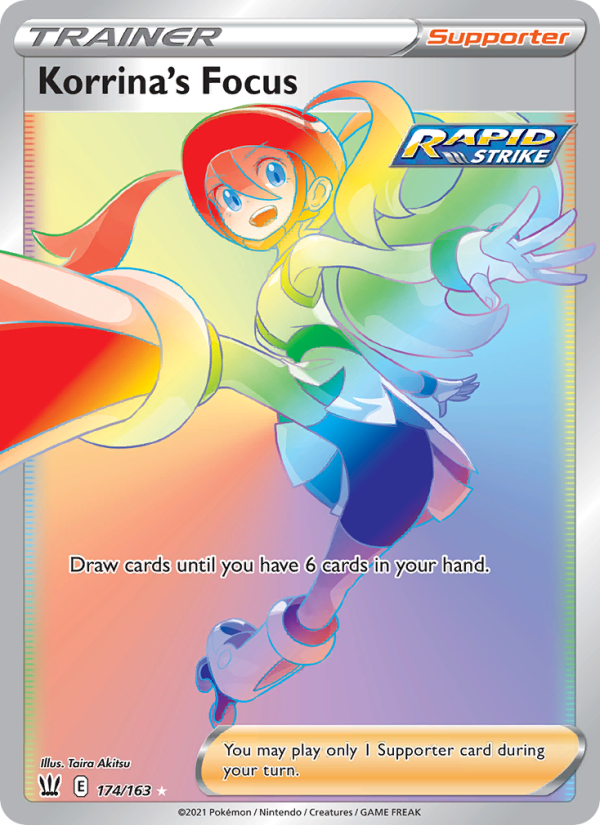 Korrina's Focus Secret Rare (174/163) swsh5