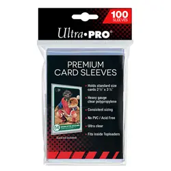 Ultra Pro Premium Card Sleeves – 100 Stuks 