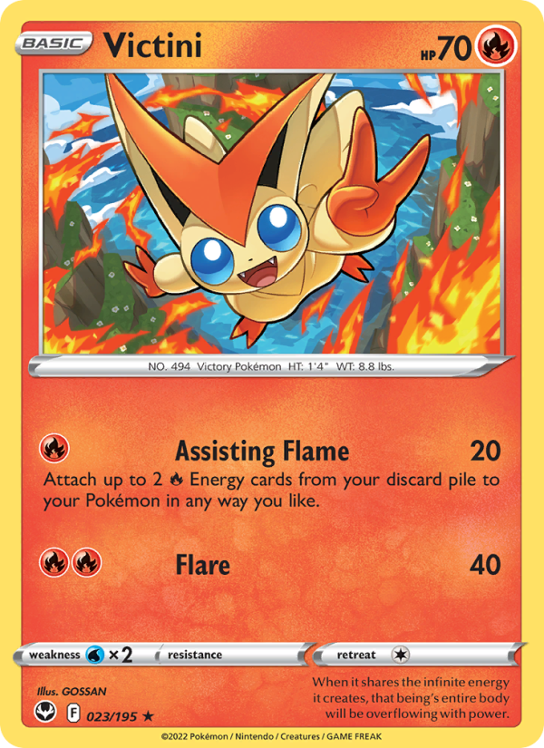 Victini Rare (023/195) swsh12