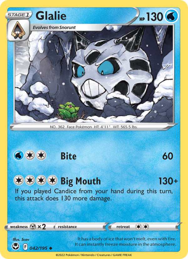 Glalie Uncommon (042/195) swsh12