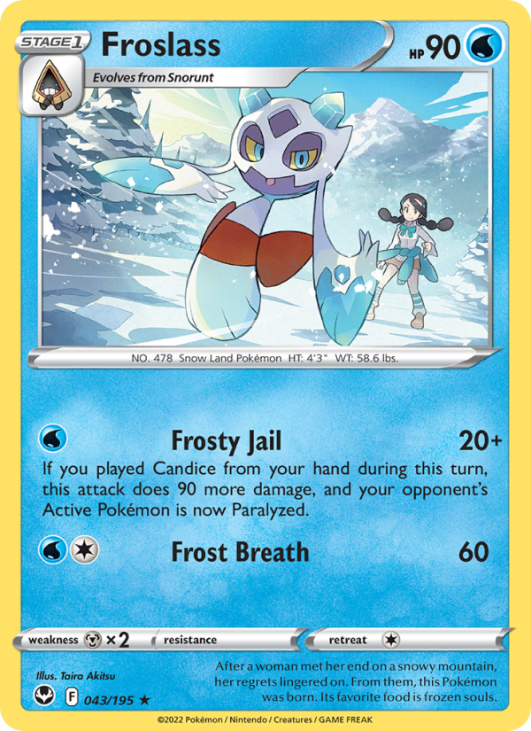 Froslass Rare (043/195) swsh12