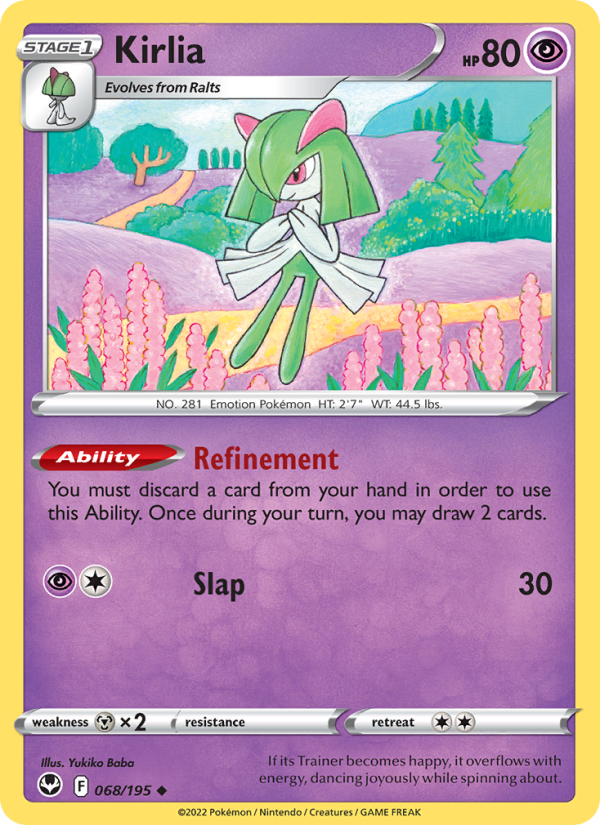 Kirlia Uncommon (068/195) swsh12