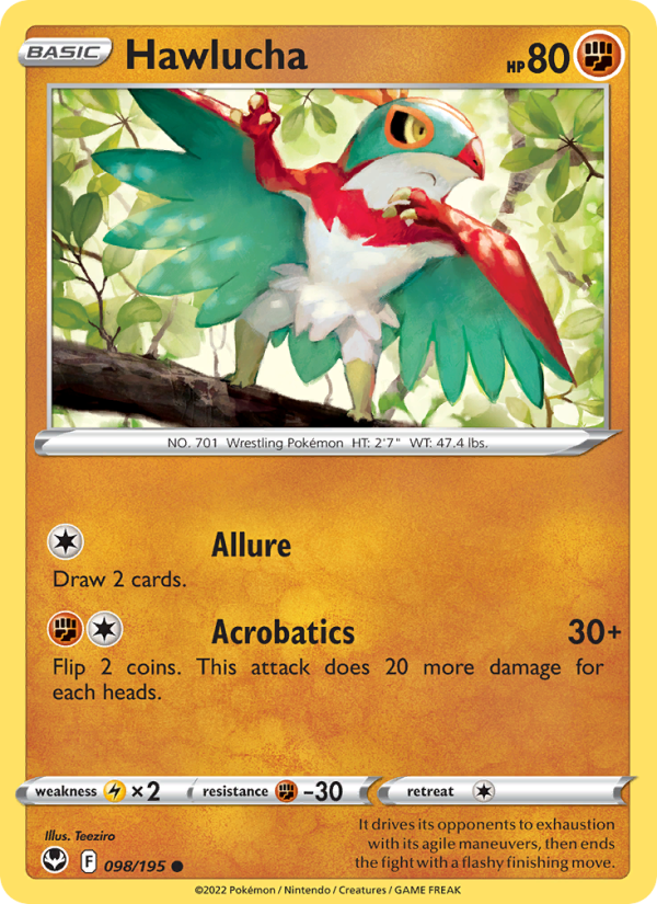 Hawlucha Common (098/195) swsh12