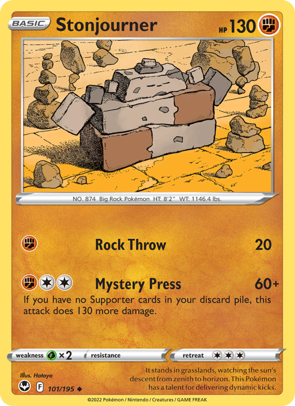 Stonjourner Uncommon (101/195) swsh12
