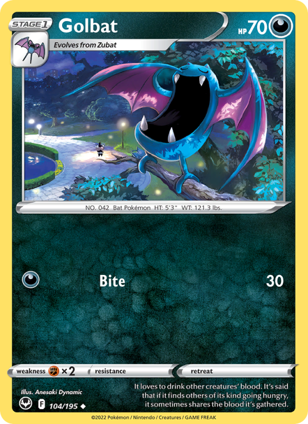 Golbat Uncommon (104/195) swsh12