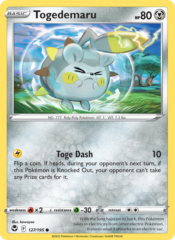 Togedemaru Common (127/195) swsh12