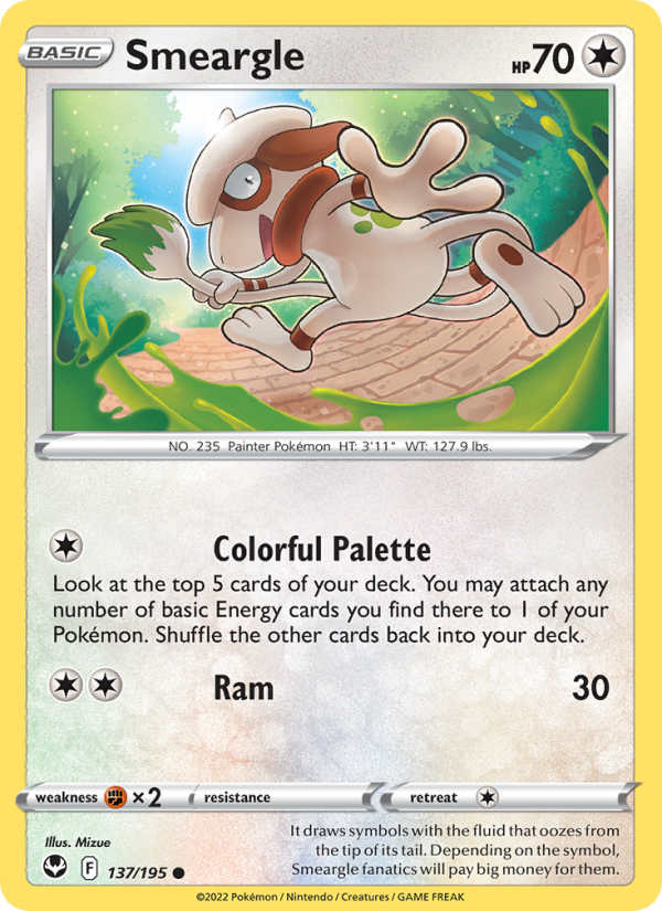 Smeargle Common (137/195) swsh12