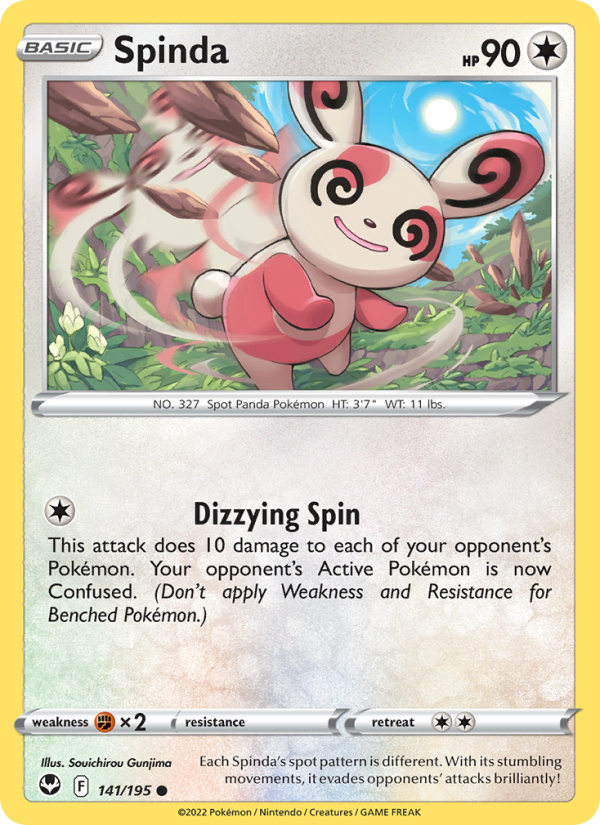 Spinda Common (141/195) swsh12