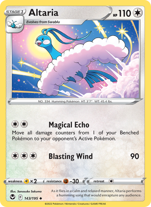 Altaria Uncommon (143/195) swsh12