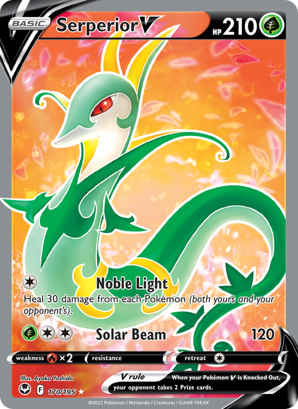 Serperior V Ultra Rare (170/195) swsh12